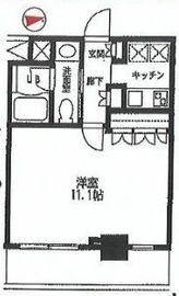 カスタリア門前仲町2 804 間取り図