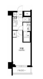 レガリス門前仲町パークサイド 2階 間取り図