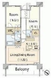 パークホームズ目白ザテラス 1階 間取り図