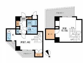 ダフィット駒込 701 間取り図