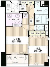 エル・セレーノ西早稲田 113 間取り図