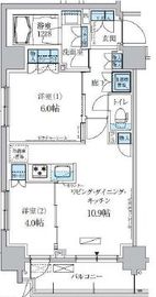 パークアクシス両国馬車通り 405 間取り図