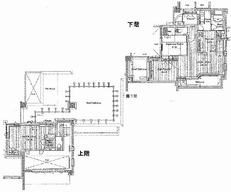 プライムアーバン新宿夏目坂タワーレジデンス 407 間取り図
