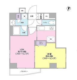 プレミアムキューブ文京江戸川橋#mo 2階 間取り図