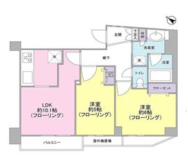 プレミアムキューブ文京江戸川橋#mo 4階 間取り図