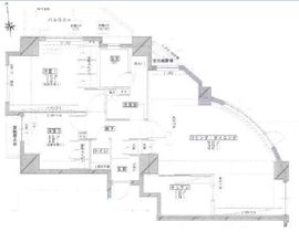 ファミールグラン西麻布パークアベニュー 11階 間取り図