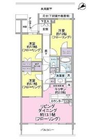 桜プレイス 9階 間取り図