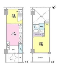 ラフィーヌ銀座 1106 間取り図