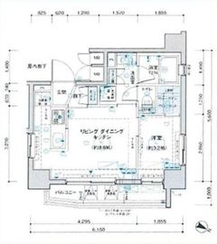 リヴァプール東池袋 6階 間取り図