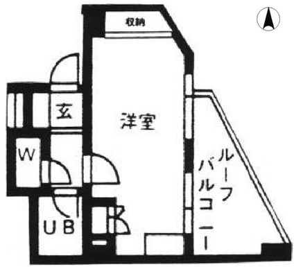 ベルメゾン南麻布 304 間取り図