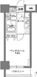 KDX岩本町レジデンス 1102 間取り図