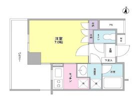 K's新中野 308 間取り図