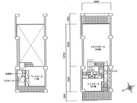 CUBE15(キューブ15) 1501 間取り図