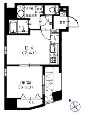 KDXレジデンス元浅草 1001 間取り図