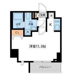 プライムアーバン住吉2 706 間取り図