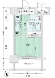 メインステージ南麻布4 2階 間取り図