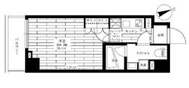 ステージグランデ早稲田 3階 間取り図