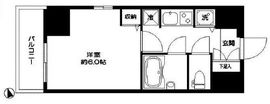 シティスパイア新富町 602 間取り図