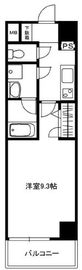 エルミタージュ原宿 102 間取り図