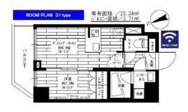 ステージグランデ早稲田 3階 間取り図