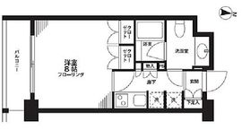 オーキッドレジデンス神楽坂 410 間取り図
