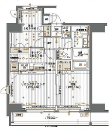 メインステージ神田須田町 1301 間取り図