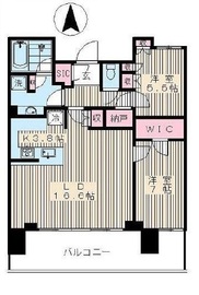 ベイズタワー＆ガーデン 27階 間取り図