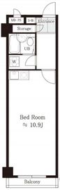 コンフォート麻布 6階 間取り図