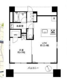 DIPS神楽坂 706 間取り図