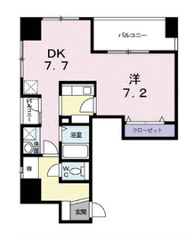 メゾン日本橋浜町 501 間取り図