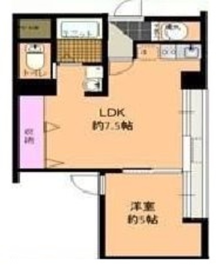 ダイワ芝浦ビル 1213 間取り図
