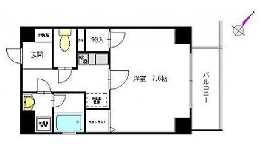 マイム麻布ビル 402 間取り図