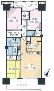 ニュートンプレイス 20階 間取り図