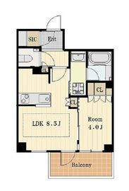 ルフォンリブレ大塚テラス 3階 間取り図