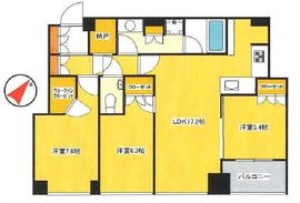 シティタワー有明 16階 間取り図