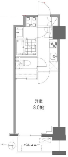 清澄白河レジデンス弐番館 117 間取り図