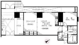 ピアース乃木坂 地下1階 間取り図