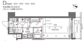 ZOOM都立大学 3階 間取り図