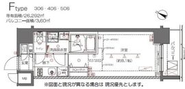 ZOOM都立大学 3階 間取り図