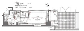 ZOOM都立大学 2階 間取り図