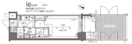 ZOOM都立大学 2階 間取り図