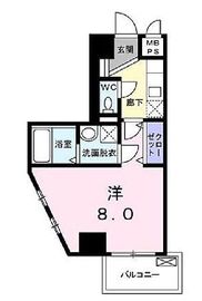 プラム恵比寿 203 間取り図