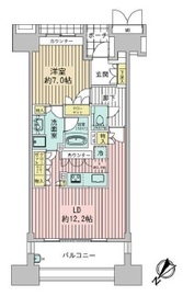 ザ・晴海レジデンス 4階 間取り図