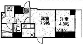 City南青山 402 間取り図