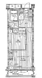 シティハウス目黒 3階 間取り図