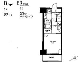 プライムメゾン浅草橋 302 間取り図