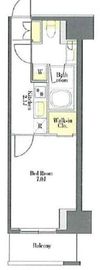 プライムメゾン浅草橋 603 間取り図