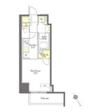 プライムメゾン浅草橋 307 間取り図
