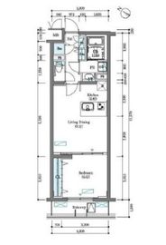 BLESS北新宿 1043 間取り図