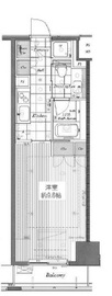 コンパートメント東京中央 3階 間取り図